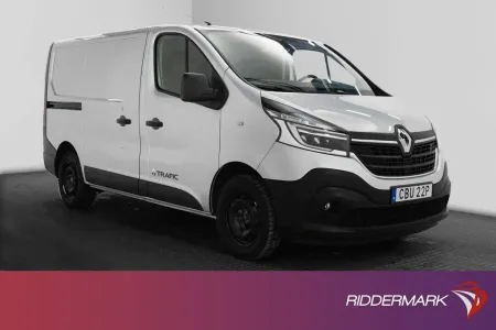 Renault Trafic 120hk Dragkrok 3-Sits B-Kamera 1-Ägare Moms